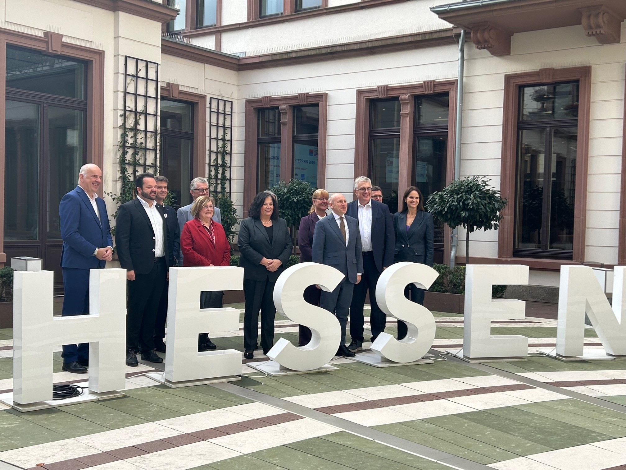 Treffen mit Staatsminister Manfred Pentz